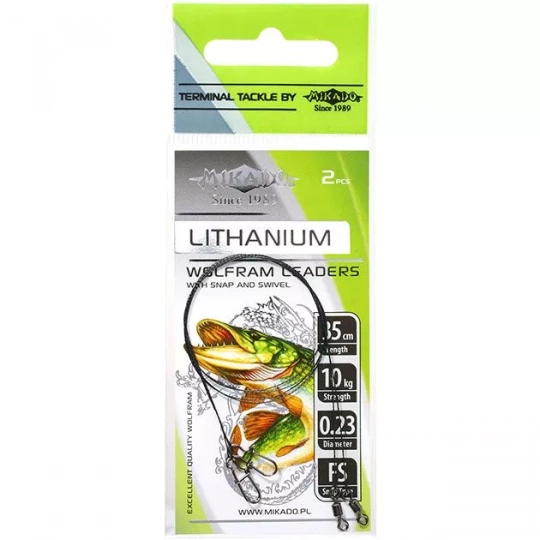Поводки Mikado Wire Leaders 15см 10кг 2шт