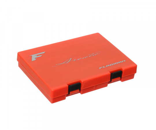 FLAGMAN Коробка для блесен Areata Spoon Case оранжевая 200x140x35мм