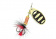Блесна Mottomo Fire Blade #3 11g Gold 19 Блесна Mottomo Fire Blade #3 11g Gold 19