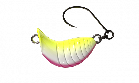 Приманка Zomber TUKA Kite : Trout (УФ жлт./бел./фиол.)
