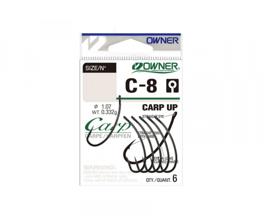 Крючок OWNER C-8 CARP UP № 8