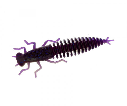FLAGMAN Нимфа Tonbo 2,5" #0527 Violet/Lime Chartreuse 6,2см 6шт