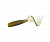 FLAGMAN Твистер Trident 2" Green pumpkin lime 5см 12шт