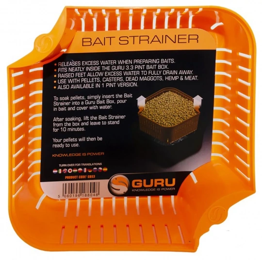 GURU Вкладыш для замачивания пеллетса Bait Strainer 3 pint
