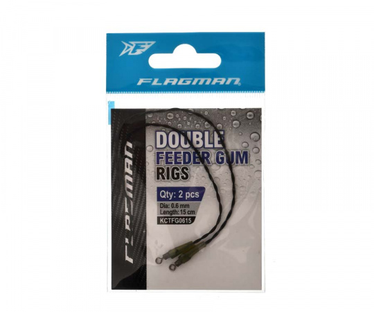 FLAGMAN Амортизатор для фидера Feeder Gum Rig Ready 15cм d0,6мм 2шт