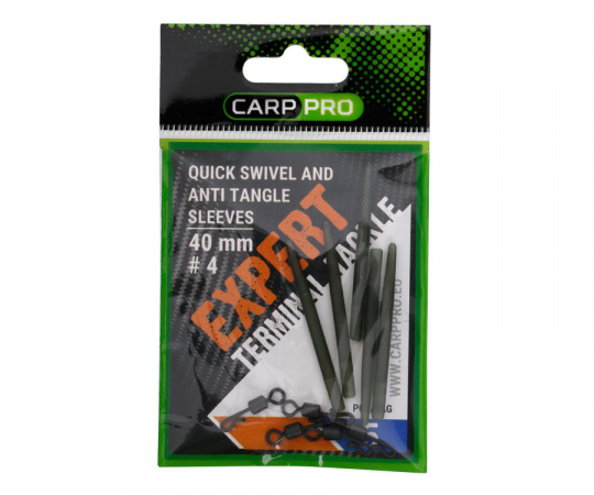 CARP PRO Вертлюг быстросъемный №4 + пыльник 5шт
