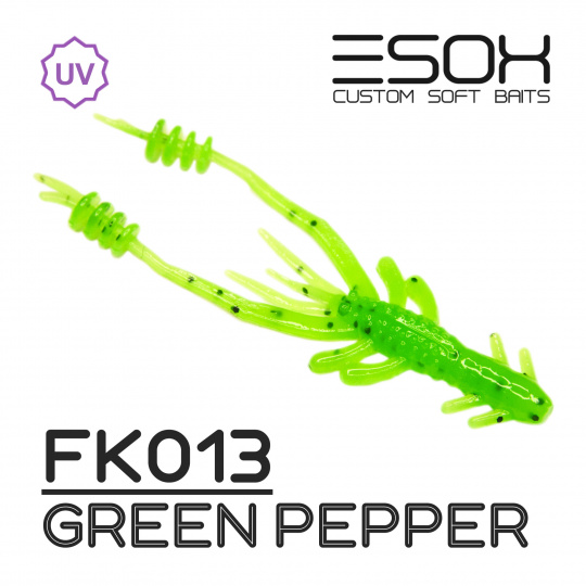 Swish Shrimp 2" (50мм) 10шт (FK013 Green Pepper)