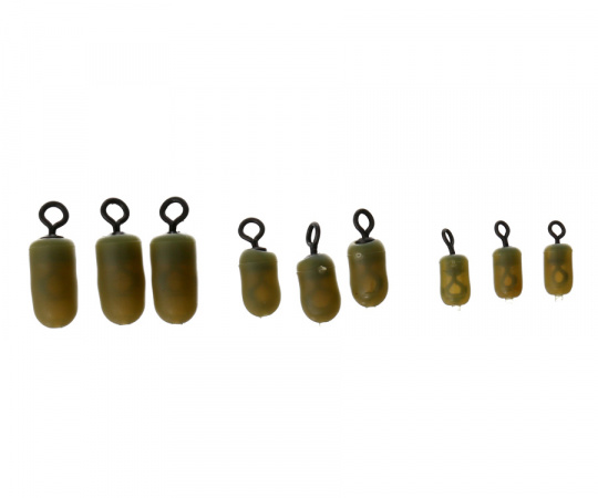 FLAGMAN Бусины отбойные с вертлюгами Swivel Shock Beads (L-3шт,M-3шт,S-3шт) 9шт