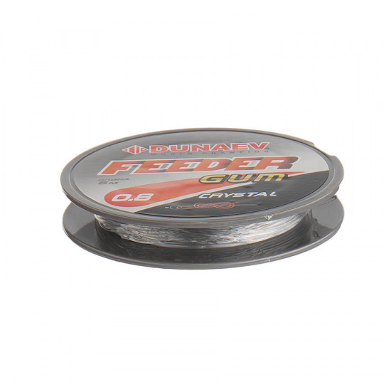 Dunaev Feeder Gum Clear 0.8mm  (0.10-0.14)
