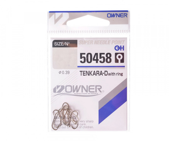 Крючок OWNER 50458 TENKARA DOWN w/EYE № 8