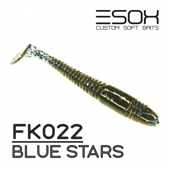Tiga 2"(53мм) 10 шт. FK022 Blue Stars