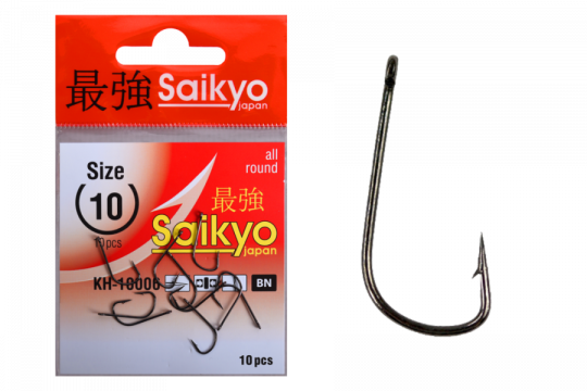 Крючки Saikyo KH-10006 Sode Ring BN № 8 (10шт)