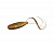 FLAGMAN Твистер Moon 1" #007 Green phantom 2,5см 20шт