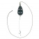 Готовый карповый монтаж с кормушкой In-line Flat method feeder MIDI 50г 1 крючок CarpHunter