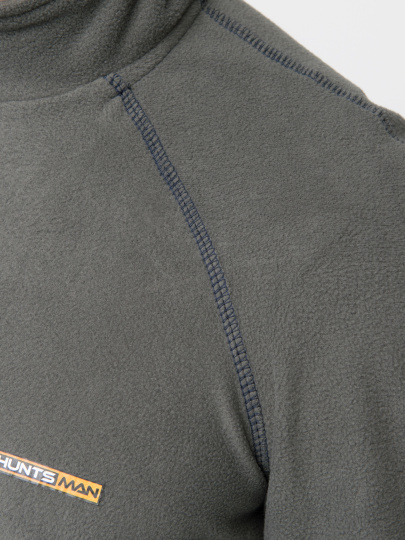 Термобелье Thermoline ZIP цвет Серый ткань Флис (Размер: 60-62, Рост: 3XL)