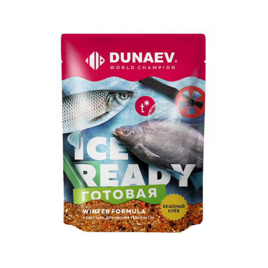 Прикормка "DUNAEV iCE-READY" 0.5кг Плотва
