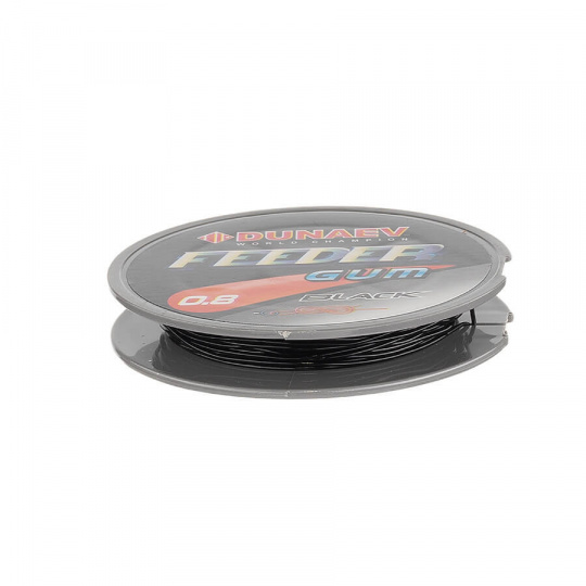 Dunaev Feeder Gum Black 0.8mm  (0.10-0.14)