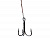 CATCHER Поводок Stainless Steel с тройником №4 X7 8кг 25см 3шт