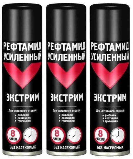 Спрей Рефтамид Усиленный 150 мл Черный