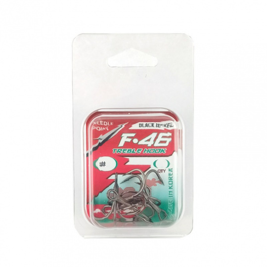 FLAGMAN Крючок тройной Treble hook F46 №8 5шт