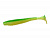 FLAGMAN Виброхвост Mystic Fish Fat 2,8" #1527 Lime/Lime Chartre 7см 5шт
