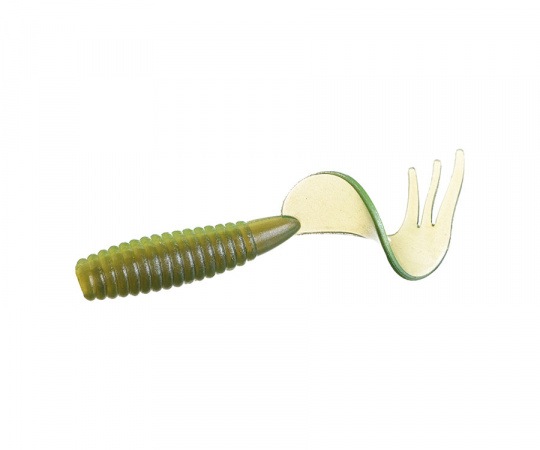 FLAGMAN Твистер Trident 2,5" Pearly mint 6,3см 10шт