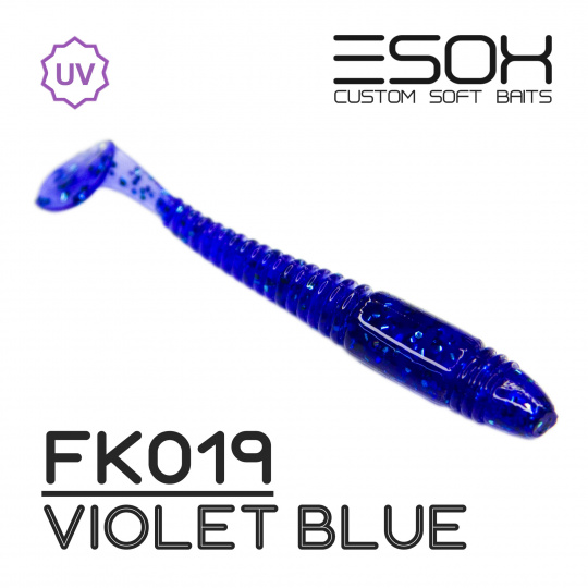 Tiga 2"(53мм) 10 шт. FK019 Violet Blue