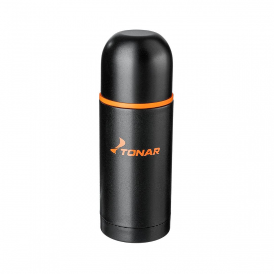 Термос HS.TM-023 500ML черный (дополн.пласт.чашка) TONAR