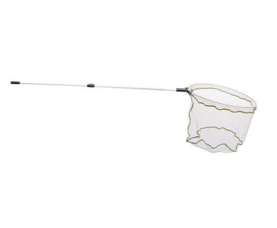 FLAGMAN Подсак складной теле 65х60см ручка 2,50м 2секции Rubber mesh