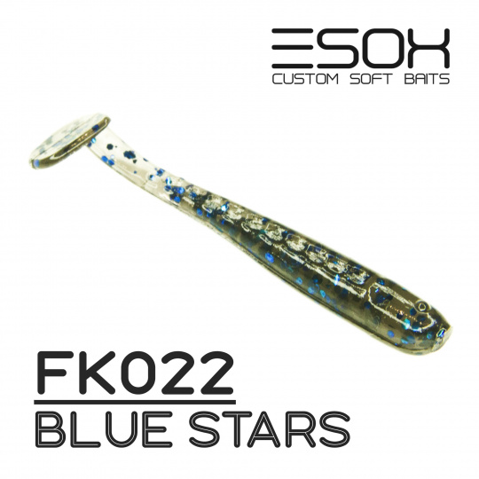 Baby Minnow 1.4"(36мм) 12 шт FK022 Blue Stars