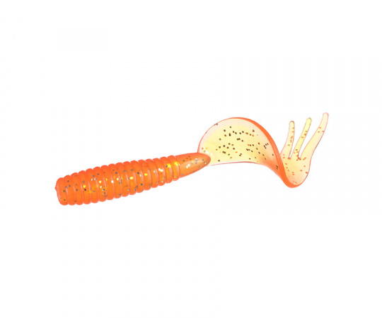 FLAGMAN Твистер Trident 2,5" Chart orange 6,3см 10шт