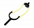 FLAGMAN Рогатка With Yellow Medium Elastic 20-35м