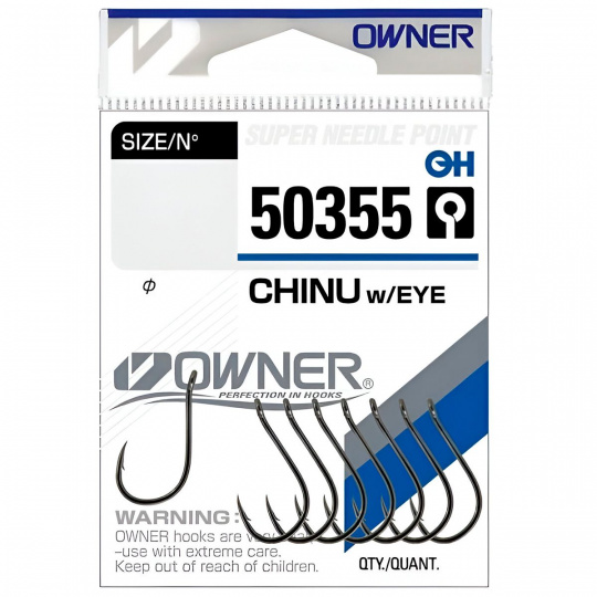 Крючок OWNER 50355 CHINU w/EYE  № 3/0