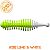 TM Mouse Tail  2.0" -202 Lime&White (Cheese)