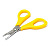 Ножницы Nautilus для PE шнуров NBS0408 11см Yellow