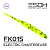 Ivastick 1.2"(30мм) 19шт (FK015 Electric Chartreuse)
