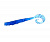 FLAGMAN Твистер Striker 2,5'' #125 Sapphire 6,2см 8шт