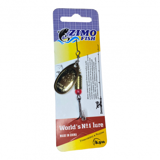 Блесна Zimo fish Aglia OR №3  6.5гр