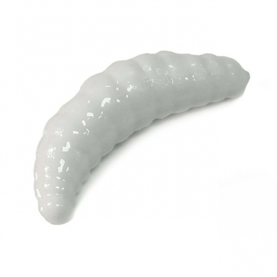 Trout Zone Maggot 1,6"  белый сыр