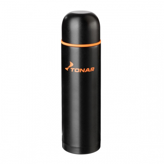 Термос HS.TM-026 1200ML черный (дополн.пласт.чашка) TONAR