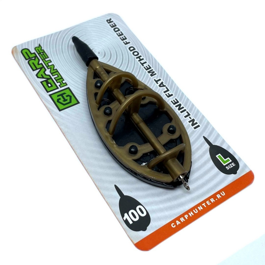 Флэт кормушка CarpHunter Flat Method Feeder Large 100г