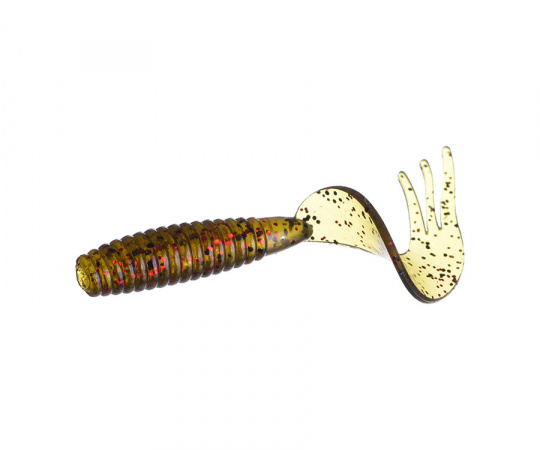 FLAGMAN Твистер Trident 2" Green pumpkin 5см 12шт