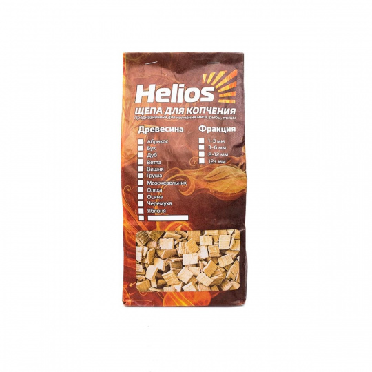 Щепа для копчения (абрикос) 500 г Helios