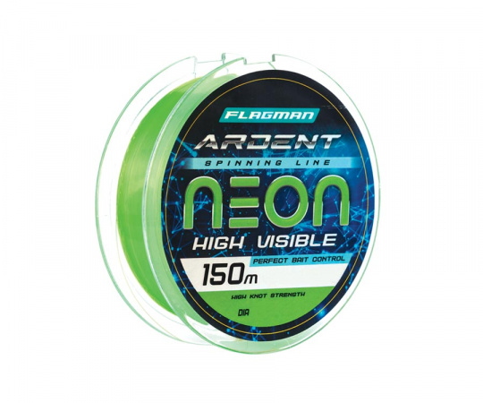 FLAGMAN Леска Ardent Neon 150м 0,35мм 14,6кг/32,2lb