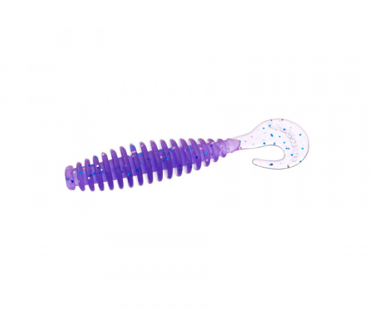 FLAGMAN Твистер Crusher 3" macrell lilac flash 7,5см 8шт