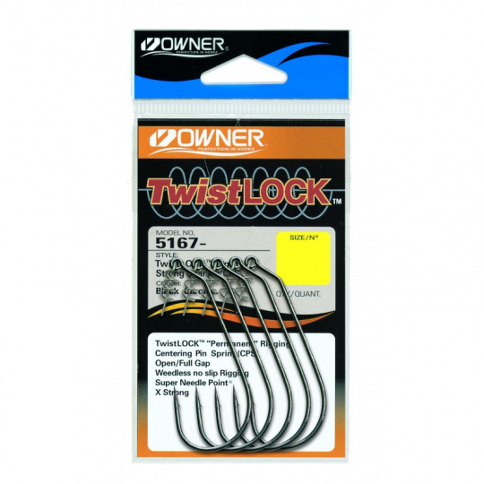 OWNER Крючок Twist Lock Light BC №3/0 5шт