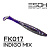 Gekasa 5" (127мм) 4шт. FK017 Indigo Mix