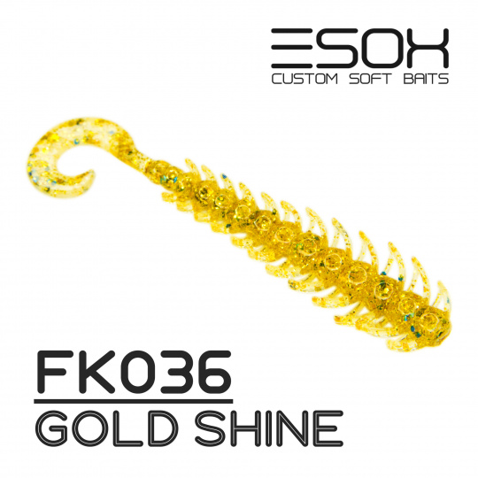 Twigsy 2" (50мм) 10шт (FK036 Gold Shine)
