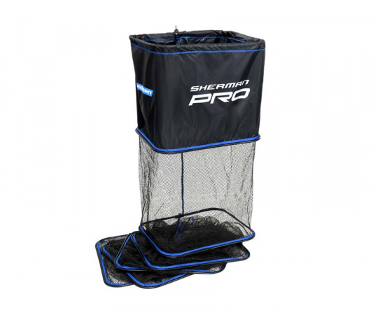 FLAGMAN Садок Sherman Pro 50x40см Rubber mesh 3,0м наружный каркас