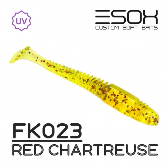 Tiga 2"(53мм) 10 шт. FK023 Red Chartreuse